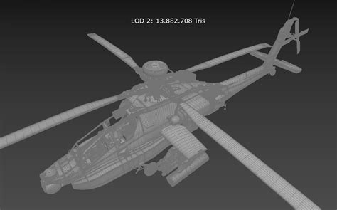 Ah 64d Apache Longbow 3d Model Cgtrader