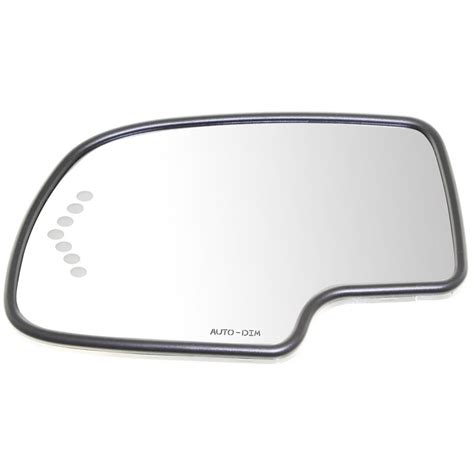 gmc sierra  mirror glass   driver side heated ebay