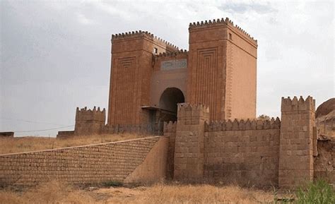 iraq  destroys  mishqi gate  ancient city  nineveh art