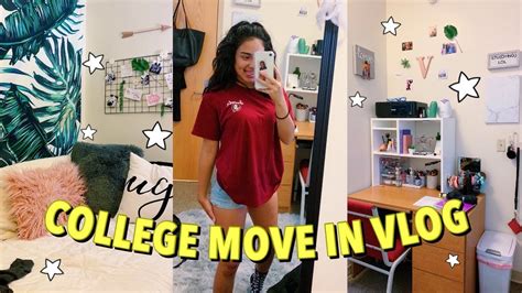 college move in vlog florida state university youtube