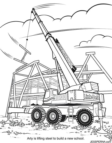 truck crane drawing  getdrawings