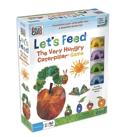 eric carle feed  hungry caterpillar counting card game hobbies
