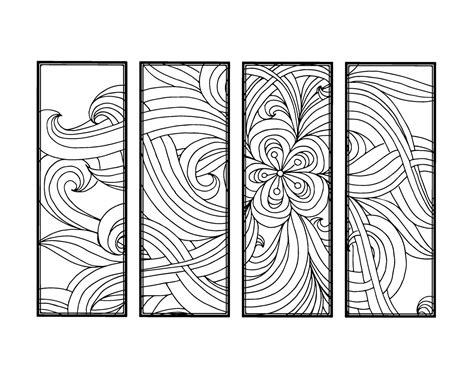coloring page printable bookmarks   quality file
