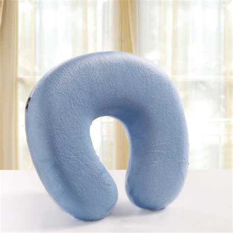 Portable U Shape Massage Memory Foam Pillow Zero Stress Healthy U Neck