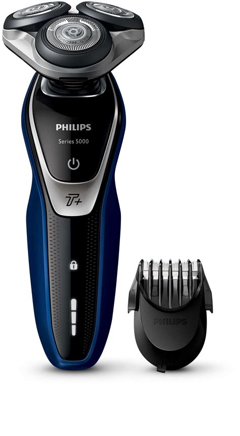shaver series 5000 wet and dry electric shaver with beard trimmer s5572 40 philips