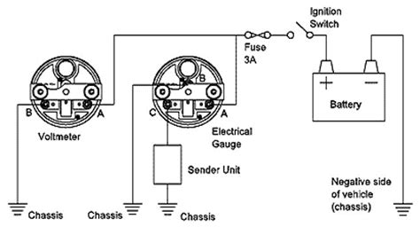 vdo water temp gauge wiring diagram wiring diagram pictures