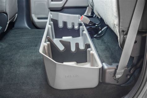 duha  seat storage   ford crewcab   gray rear  ebay