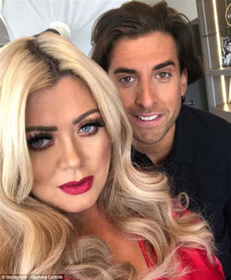 gemma collins flaunts her hourglass curves in a sexy black swimsuit daily mail online