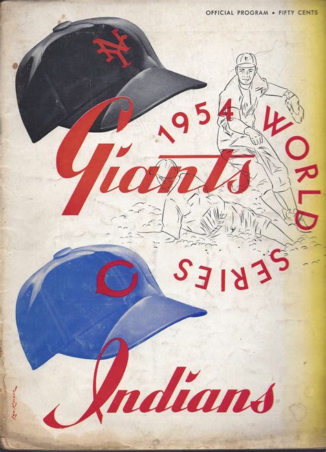 1954 World Series Programamerican Treasures Appraisals