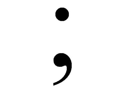 people all over the world are getting semicolon tattoos to