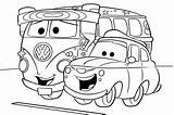 Coloring Pages Fillmore Car Cars sketch template