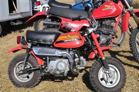 oldmotodude honda mini trail    rattlers run vintage mx fairfield wa