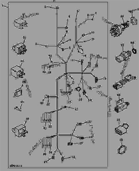 wiring harness  tractor compact utility john deere  tractor compact utility