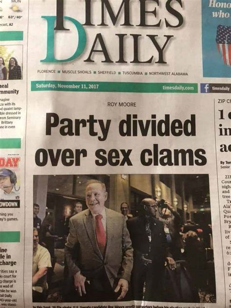 Headline Fail Alabama Republicans Divided Over Sex Clams Boing Boing