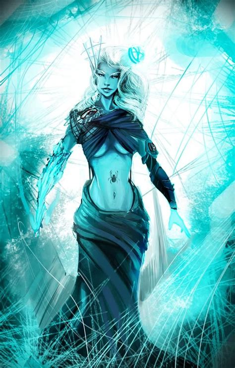 Frost Spider Queen By Kainthebest On Deviantart In 2020 Spider Queen