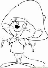 Speedy Coloring Gonzales Pages Coloringpages101 Animaniacs Color Getcolorings sketch template