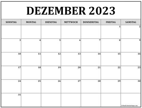 dezember  kalender auf deutsch kalender