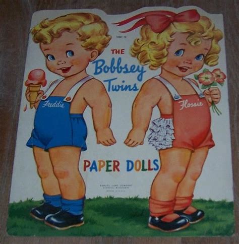 Bobbsey Twins Paper Dolls By Samuel Lowe Paperback N D From