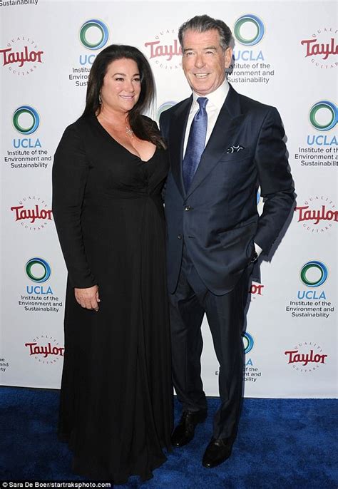 pierce brosnan and wife keely honored at ioes gala daily