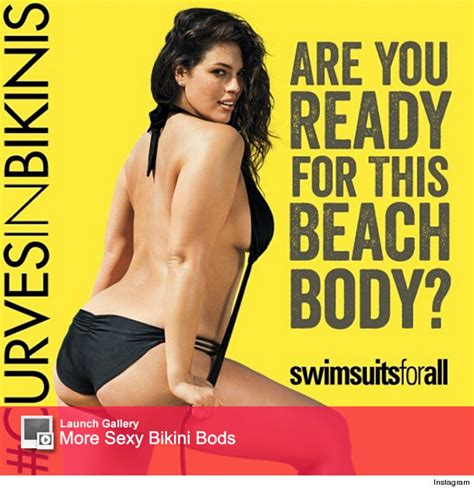 Plus Size Model Ashley Graham Takes Aim At Controversial Bikini Ads