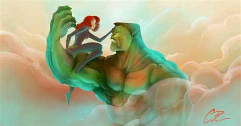 Hulk And Blackwidow By Cipi82 On Deviantart
