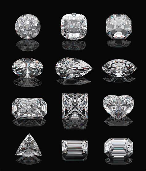 diamonds  precious gems  sparkliest diamond shape