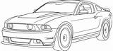 Car Mustang Drawing Ford Cars Drawings Line Muscle Draw 2007 Race Sr Coloring Sketch Pages Wallpapers Choose Board Sketches Pencil sketch template