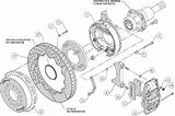 Wilwood Brake Rear Kit Dr Brakekits Aero4 Parking Schematic Assembly Big Brakes sketch template