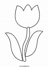 Colorare Tulipano Tulipani Disegni Modelli Primavera Tuttodisegni Tulipanes Sbalzo Fiore Tulipas Aplique Mykinglist Tulipa Colorear Bordado Tulip Decorazioni Bambini Tulipan sketch template