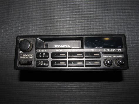 honda prelude oem stereo radio cassette player autopartonecom