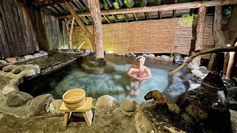 Japanese Private Onsen Bath Experience Youtube