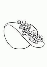 Coloring Pages Girls Printable Hat Hats Ladies Pretty Summer Adult 4kids Choose Board sketch template