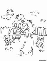 Coloring Tuin Kleurplaat Slide Pages Garden Down Go Children Lente Spring Printable sketch template