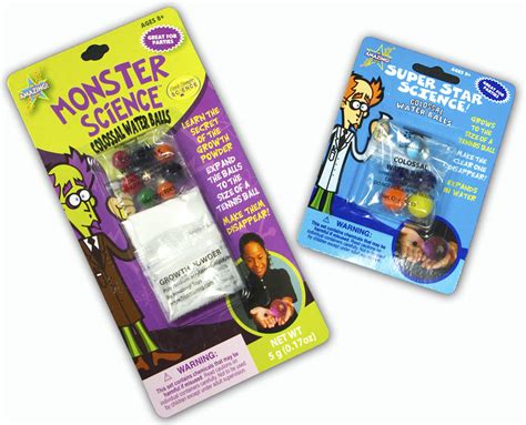 monster science and super star science water balls recall