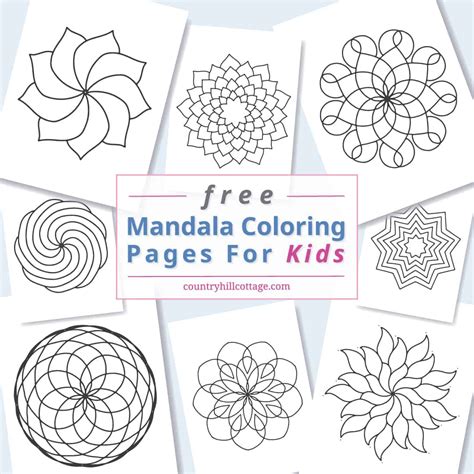 mandala coloring pages  kids   printable worksheets