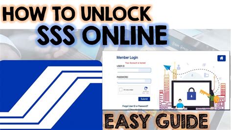 How To Reset Locked Sss Online Account Forgotten Password Or User Id