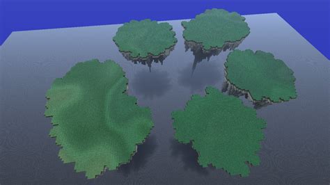 floating islands minecraft map
