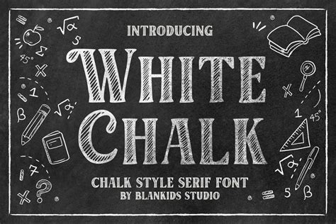 white chalk font  dafont