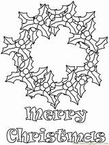 Christmas Coloring Pages Wreath Wreath2 Wreaths Printable Holly Color Print Book Kids Coloringpagebook Visit Advertisement Popular sketch template