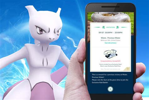 Pokemon Go Update Mewtwo Ex Raid Events Live As Exclusive