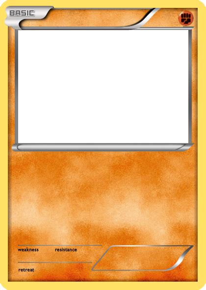 bw fighting basic pokemon card blank   ketchi  deviantart