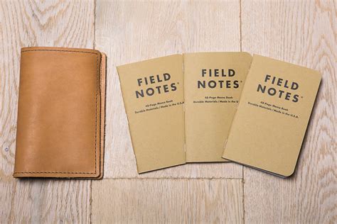 rustico field notebook gifts  men mens gifts note memo dry red