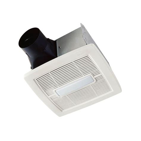 nutone invent series  cfm ceiling bathroom exhaust fan  lightanl  home depot