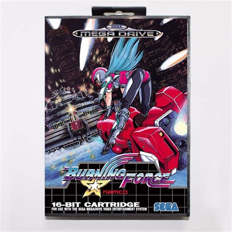 burning force game cartridge 16 bit md game card with