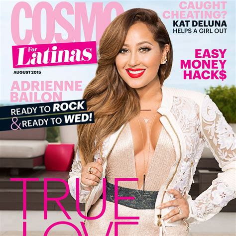 Adrienne Bailon Stuns On The Cover Of Cosmo For Latinas Magazine