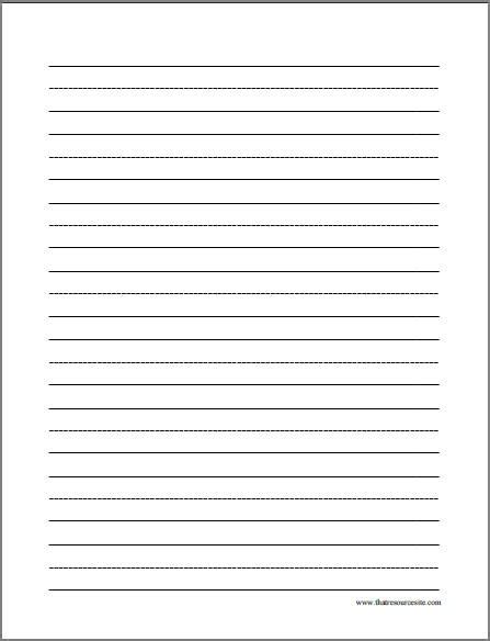 staar lined paper