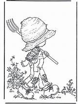 Pages Coloring Mii Getcolorings Kay Sarah Sunbonnet Sue sketch template