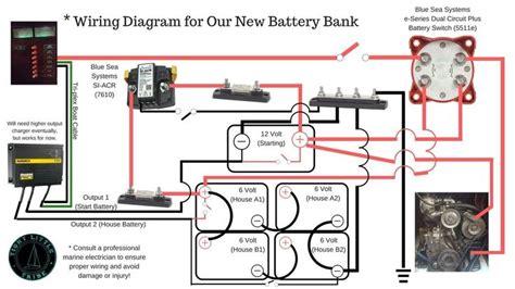 blue sea dual battery switch wiring diagram sample series parallel boat battery boat wiring