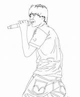 Justin Coloring Pages Bieber Getdrawings Time Printable Getcolorings sketch template
