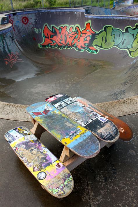 skateboard picnic tables skateboard picnic table